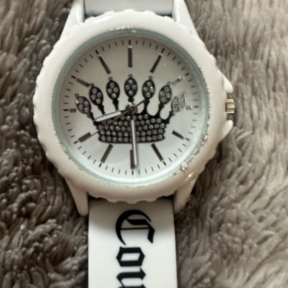 Juicy Couture White Crown Watch